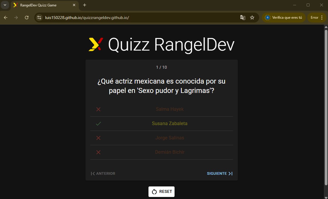 Quizz RangelDev